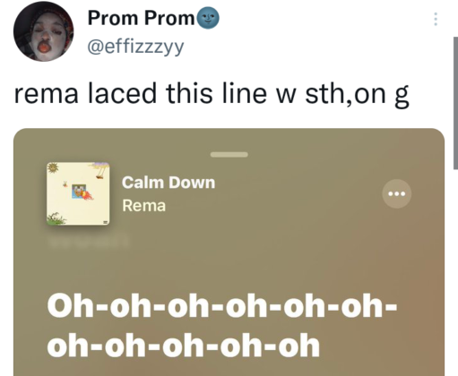 Rema Calm Down Song