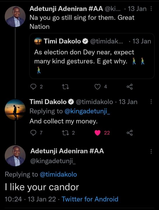 Timi Dakolo Responds To Cancellation Threat For Performing At Atiku's Declaration Ceremony