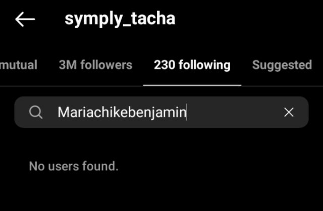 “After All The Surgery, You’re Still Ugly”– Tacha Subtly Shades Maria After She Unfollowed Her On IG