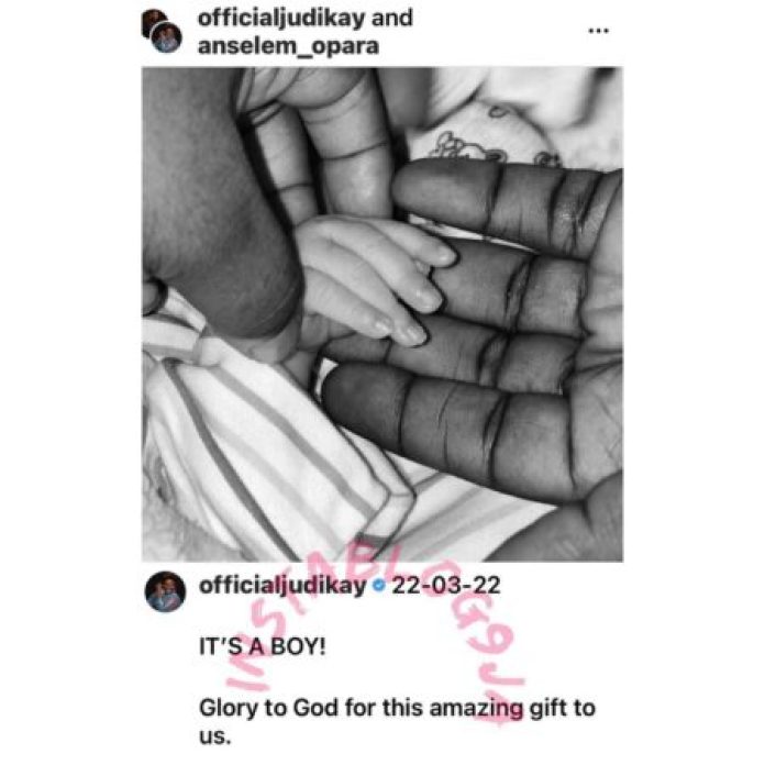 Gospel Singer Judikay And Husband Welcome Their First Child Together