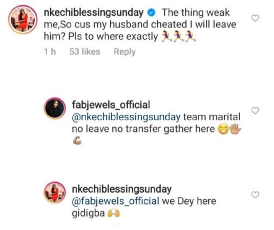 ‘Diggers Associations’ Dig Up Old Posts Of Nkechi Blessing And Husband Promising Never To Leave One Another