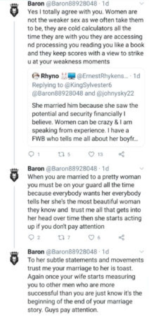 “Women are not the weaker s3x, they’re cold calculators”-Man cries out after finding out his wife of 30 years is in love with another man