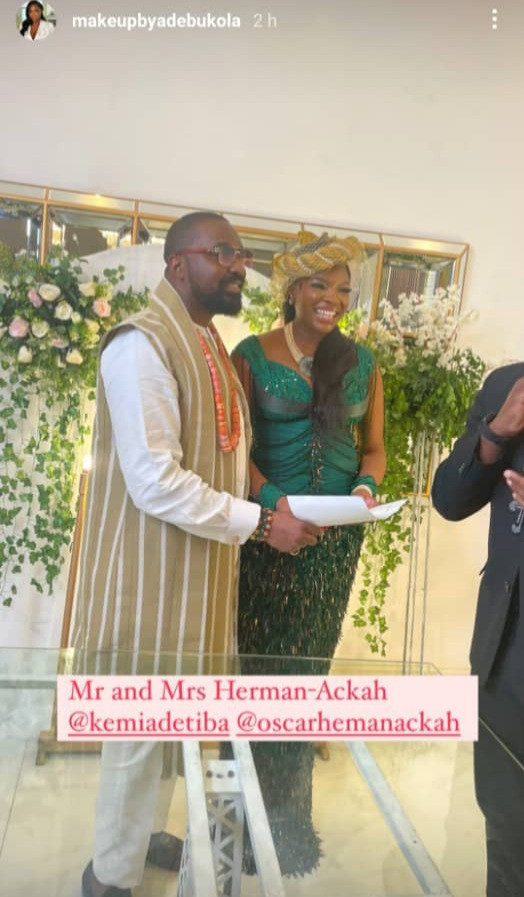 More Photos and Videos from Kemi Adetiba and Oscar Heman-Ackah's Introduction and Civil Union