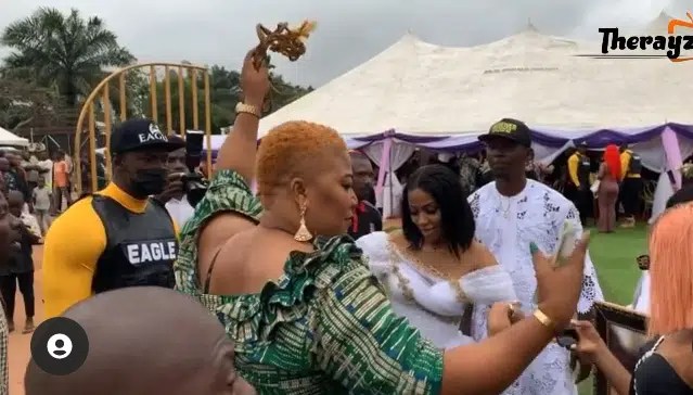 BBNaija’s Mercy Eke receives 1million naira and a cow at father’s burial