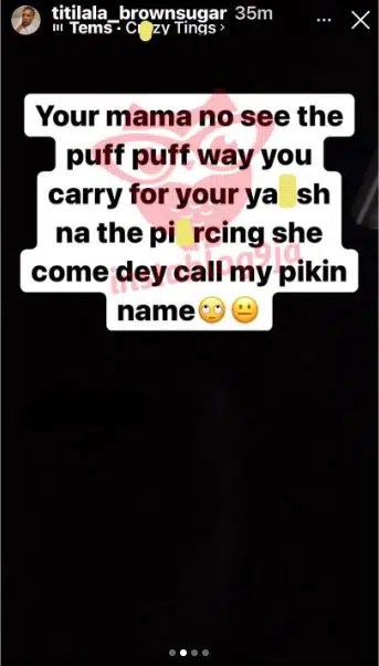 “Your mama no see the puff puff you carry for y@nsh” –BBNaija’s Angel’s mother reacts to Ashmusy and mom over comment about Angel