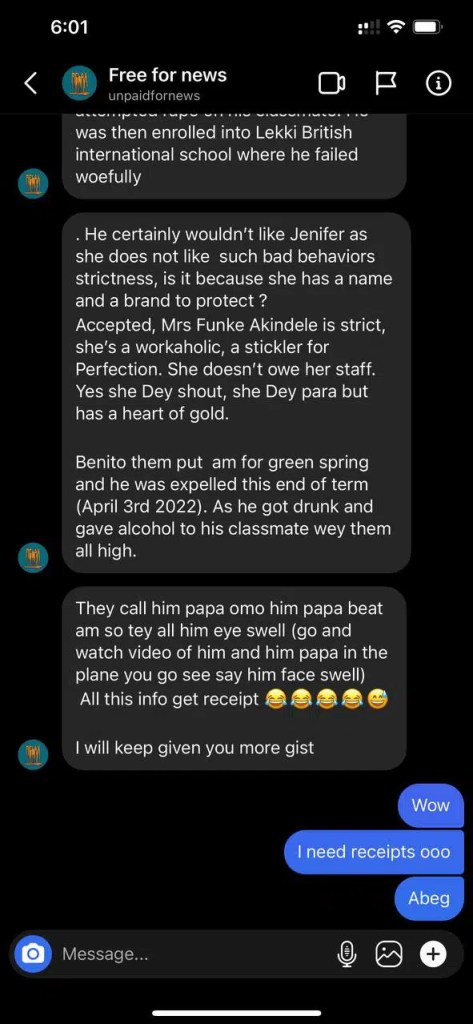 “Benito has been into d#ugs since he was 11″-Insider reveals deeds of JJC’s son after he tackled step-mom, Funke Akindele [Details]