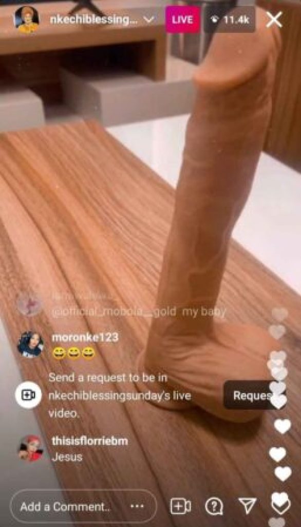 Actress Nkechi Shows S3x Toys That Satisfy Her says Her Husband Says Can’t Do More Than 5 Secs