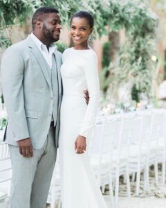 Ex beauty Queen, Agbani Darego and hubby celebrates 5th wedding anniversary with stunning photos