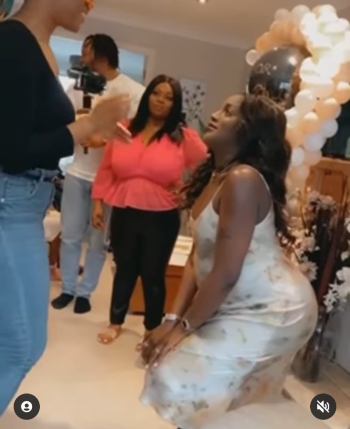 Seyi Shay throws grand baby shower, reveals the gender of her child [Photos]