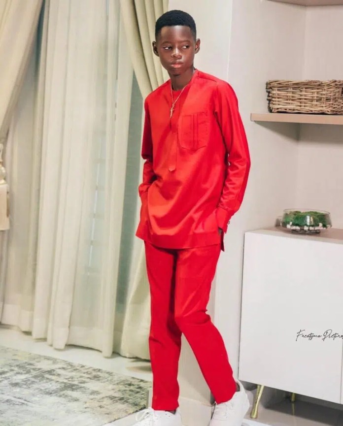 My Son In Whom I Am Well Pleased – Basketmouth Celebrates First Son’s 14th Birthday in Style