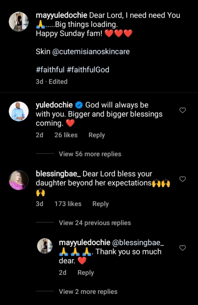 Yul Reacts As May Edochie’s Call For God’s Intervention Amid Pete Edochie, Grandson’s Reunion