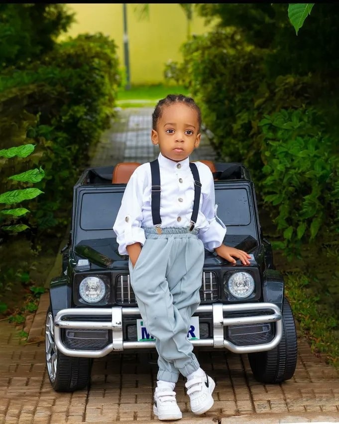 ‘Time Waits For Nobody’- Heavily Pregnant Regina Daniels Excited As Son Clocks 2 Tomorrow [Photos]