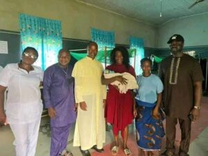 Mercy Johnson & Hubby Pay Hospital Bills Of Over Half A Million For Women Who Gave Birth At Hospital In Edo State [Photos]