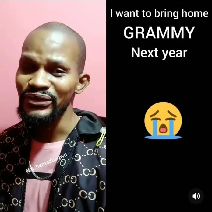 I want to bring Grammy home next year – Uche Maduagwu