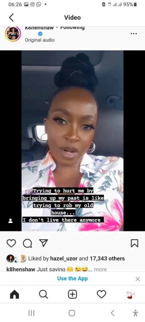 Kate Henshaw sends strong message to those who try to hurt her by bringing up her past deeds