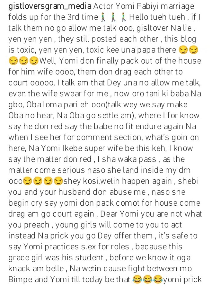 Yomi Fabiyi Drags Wife to Court As His Second Marriage Allegedly Hits the Rock [Details]