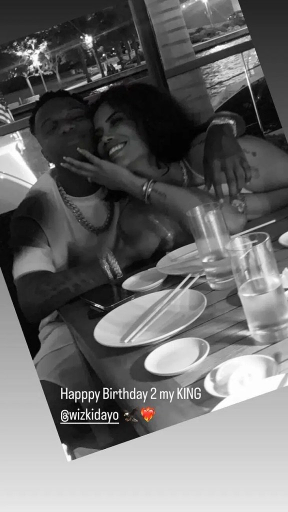 Heavily Pregnant Jada Pollock Marks Wizkid’s Birthday with Romantic Photos, Confirms Dating Rumours