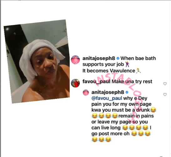 ‘I will post more’ Anita Joseph says, after being dragged for sharing an intimate video of her husband bathing her