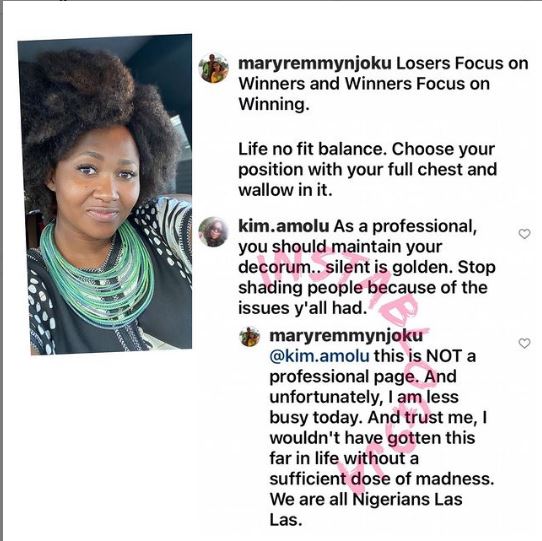 After being dragged for underpaying graduates, Actress Mary Njoku attributes her success to madness