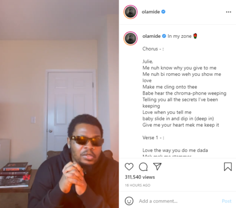 Olamide Drops New Snippet from Forthcoming Album 'UY Scuti' | Watch