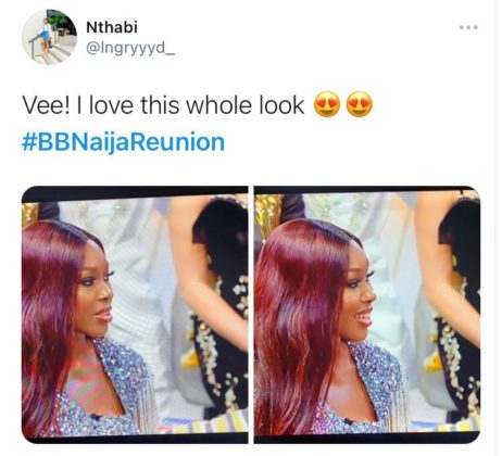 Fans Can't Stop Talking About the Outfits from The #BBNaijaReunion, Here's Why
