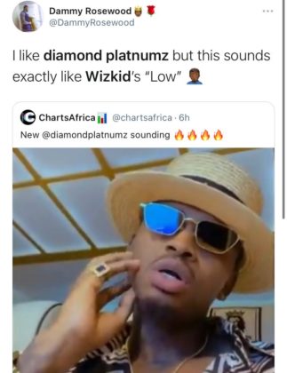 Wizkid FC Want to Know Why Diamond Platnumz' New Song Sounds Familiar