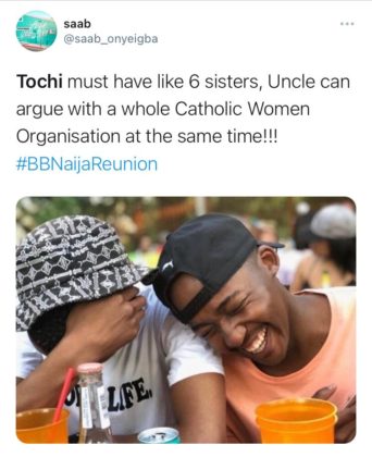 See All the Reactions as Tochi Gets Confrontational With His Former Housemates