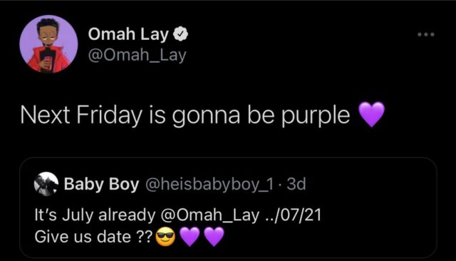 Omah Lay New Single
