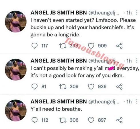 BBN Angel Slams Critics Dragging Her Over Video With Davido [DETAILS]