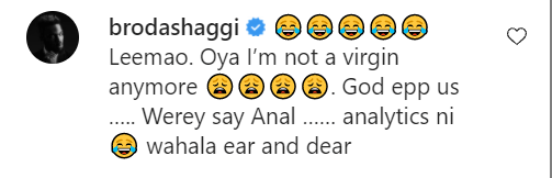 Broda Shaggi Denies Being A Virgin After A Lady Claimed She Had S*X With Him