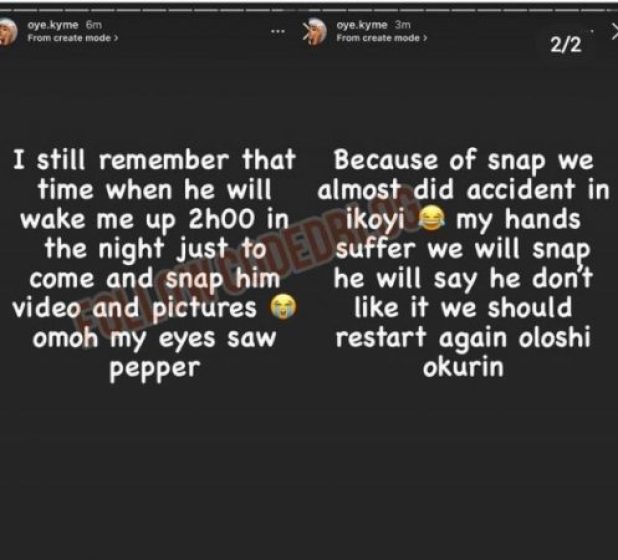 Bobrisky’s Former PA Oye Kyme Calls Him Out Yet Again