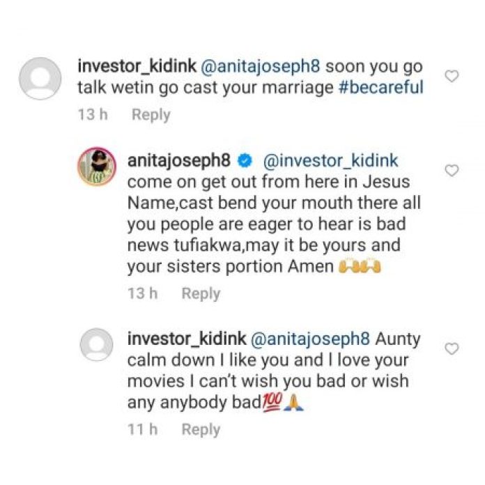 Gbas Gbos: Anita Joseph Goes Spiritual After Troll Said Her Marriage Will Soon ‘Cast’