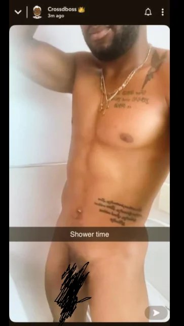 BBN Cross Mistakenly Posts His Full N*De Video on Snapchat (18+ Photo)