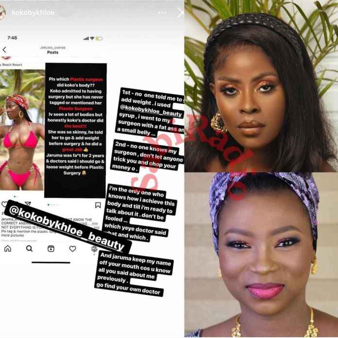 “Keep My Name Out Of Your Mouth” – BBN, Khloe roasts Jaruma for criticizing Her B*m Surgery