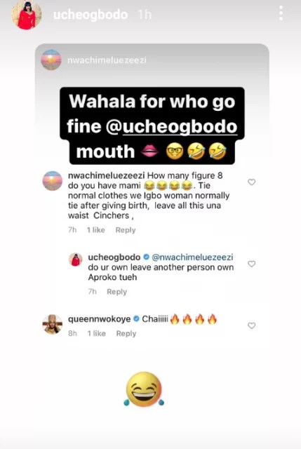 Uche Ogbodo Slams Troll Who Advised Her To ‘Tie Normal Clothes’ Igbo Women Use After Childbirth