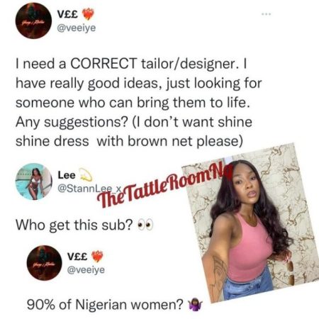 90% of Nigerian Women Don’t Know How to Dress – BBN Vee Shades Nigerian Women