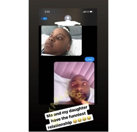Davido Shares Hilarious Moments with His Daughter Hailey