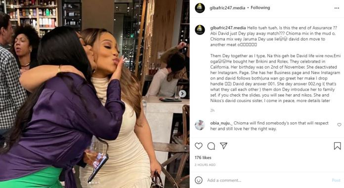 Days after reconciliation rumours with Chioma, Identity of Davido’s new alleged lover revealed [Details]
