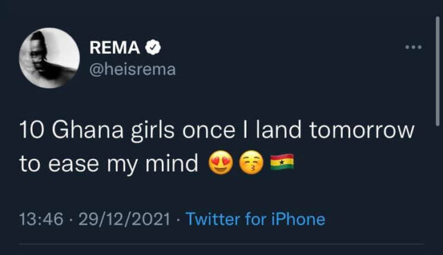 “You’re Spitting On The Dignity Of Ghanaians”- Shatta Wale Jabs Rema After He Said He Will Be Getting ’10 Ghana Girls Tomorrow’