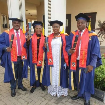 Comic Actor, Samuel Ajibola “Spiff” Bags a Masters Degree