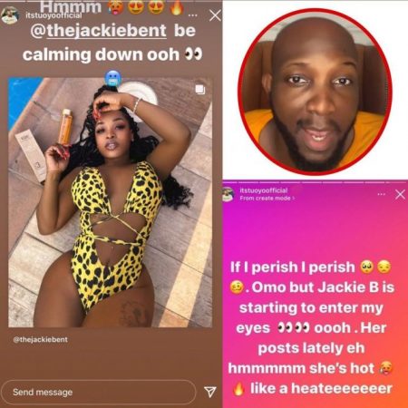 “Michael Go Use Punch Scatter Your Face” –Reactions as BBN’s Tuoyo Indicates Interest in Jackie B