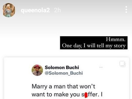 “One Day I Will Tell My Own Story” – Alaafin of Oyo’s Ex-Wife Queen Ola Reacts to Activist, Solomon Buchi Post