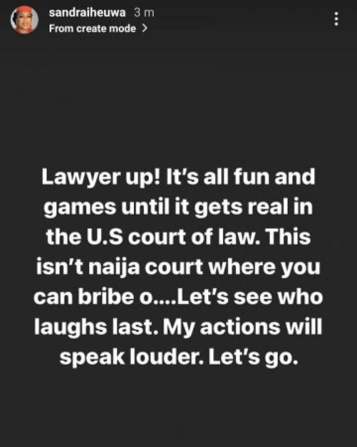 Lawyer Up! – Sandra Iheuwa after Ubi Franklin Shared More Photos of Their Daughter, Ariella