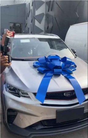 Actor, Akah Nnani Gifts His Wife an Exotic Car as Push Present