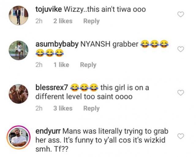 ‘Tems No Be Tiwa” –Fans Jab Wizkid after Tems Stopped Him from Grabbing Her ‘Behind’ on Stage [VIDEO]