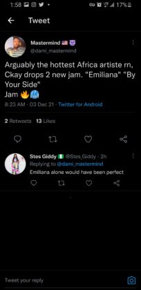 Reactions Trail CKay's Latest Singles 'Emiliana' & 'By Your Side' | SEE