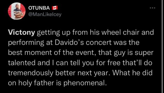 Crowd Goes Wild at Davido's Concert As Victony Delivers Christmas Present | SEE REACTIONS
