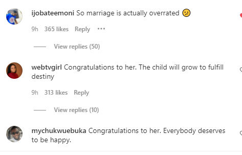 “So Marriage is Actually Overrated’ – Reactions as Ini Edo Admits Having Her Baby through Surrogacy