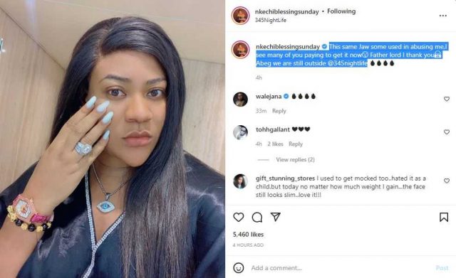 “This Same Jaw Some Used In Abusing Me, I See Many Of You Paying To Get It” – Nkechi Blessing Throws Shades at Laura Ikeji