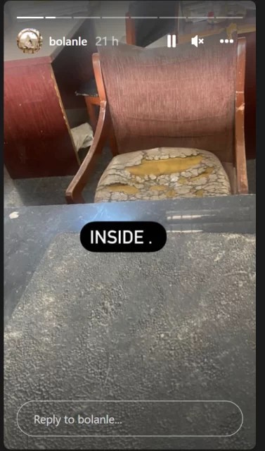 “Wizkid Outside Shatta Wale Inside” – OAP Bolanle Shares Photos Of A NIPOST Office In Victoria Island